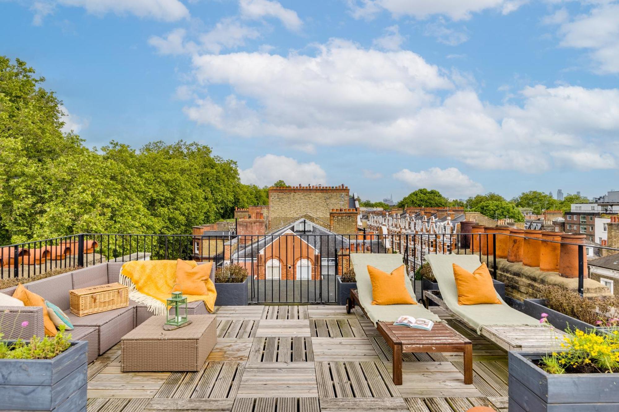 Luana'S Stunning Rooftop Londres Exterior foto
