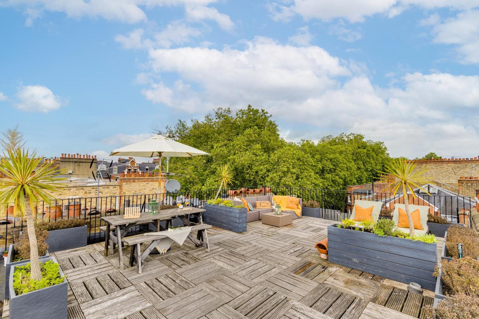 Luana'S Stunning Rooftop Londres Exterior foto